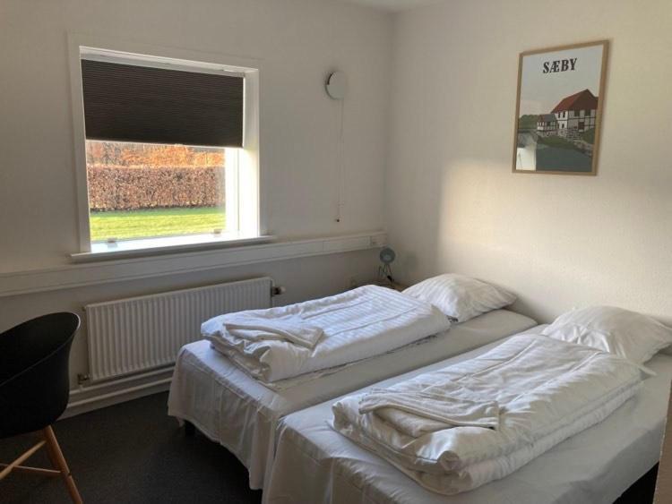 Motel Trafikcenter Saeby Buitenkant foto