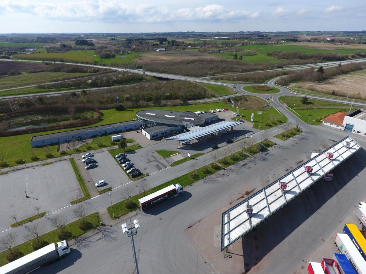 Motel Trafikcenter Saeby Buitenkant foto